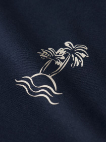 NAME IT Sweatshirt Vasse Navy Blazer Palm